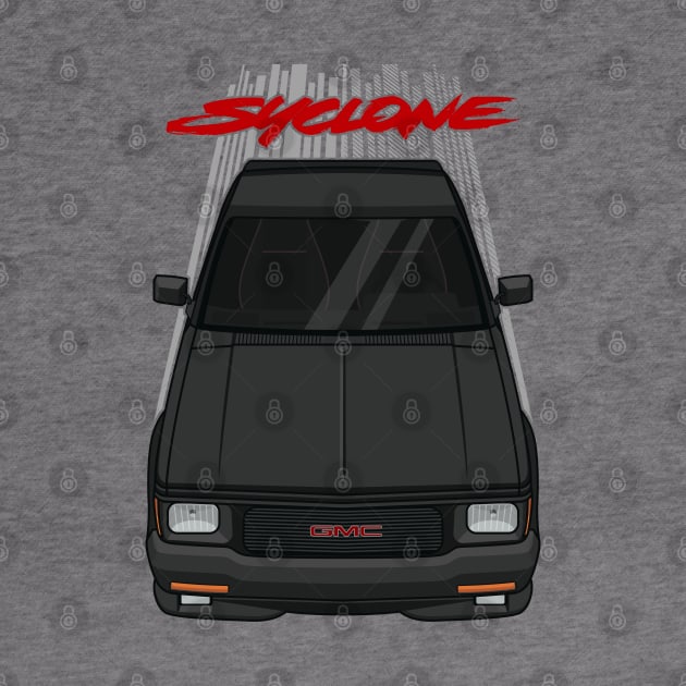 GMC Syclone 1991 - Black by V8social